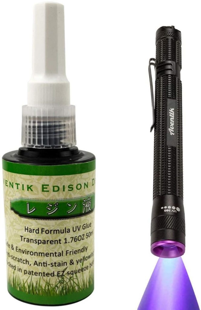 D Aventik Edison Design UV Glue Crafts UV Epoxy Resin Super Flex (Soft)  20g