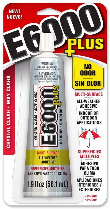 E6000 Clear 1.9 Fl Oz Plus Multipurpose Adhesive