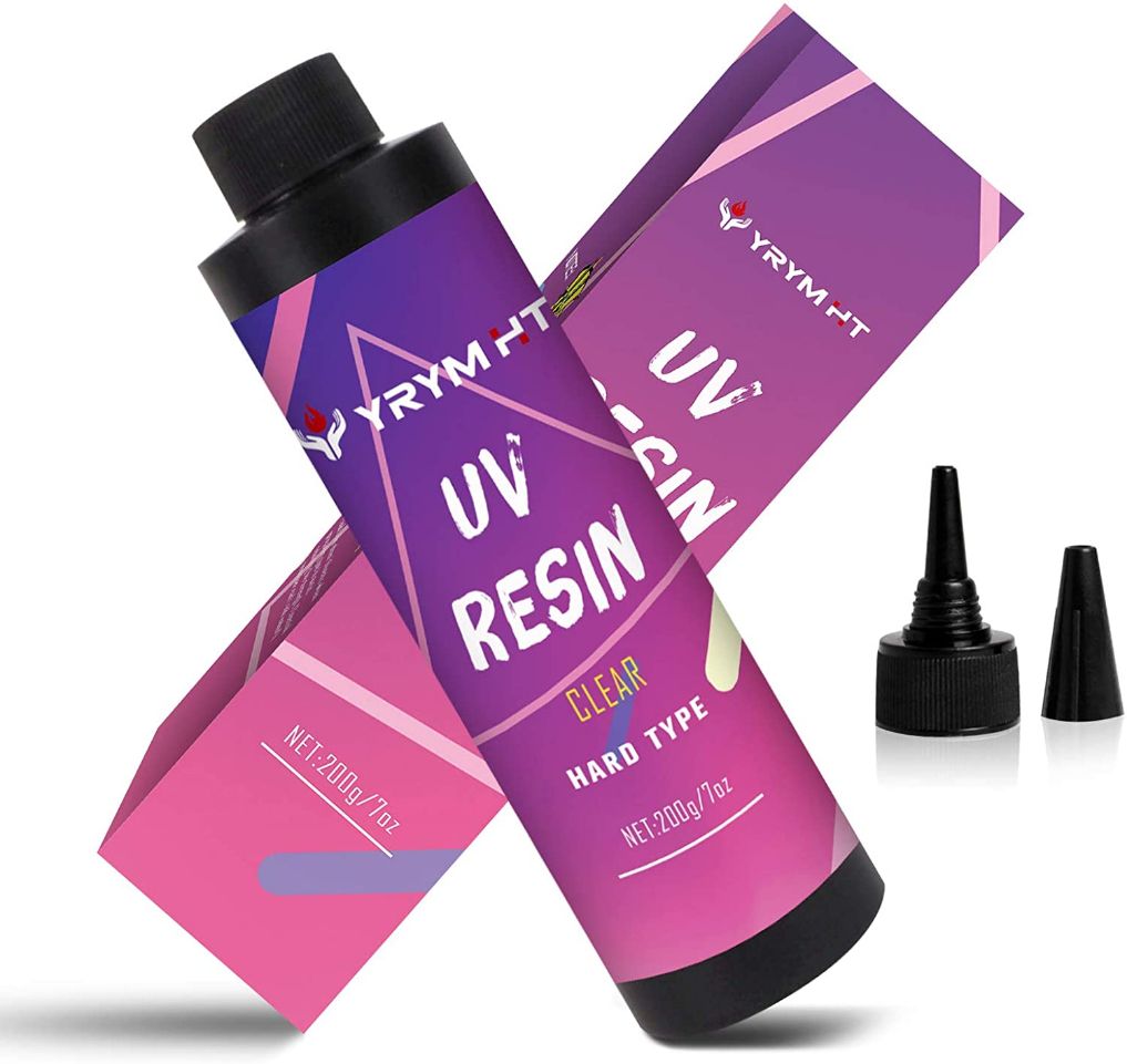 YRYM HT UV Resin - Upgraded 200g Crystal Clear Ultraviolet Curing Epoxy Resin For Jewelry Making, Craft Decoration