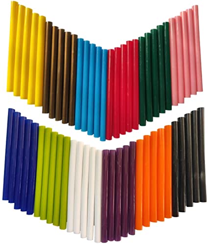 Color Hot Glue Sticks with different colors 4 each