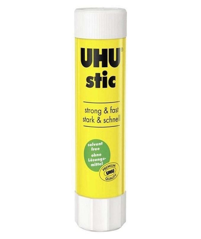 UHU Glue Stick with slim body and bolt screw