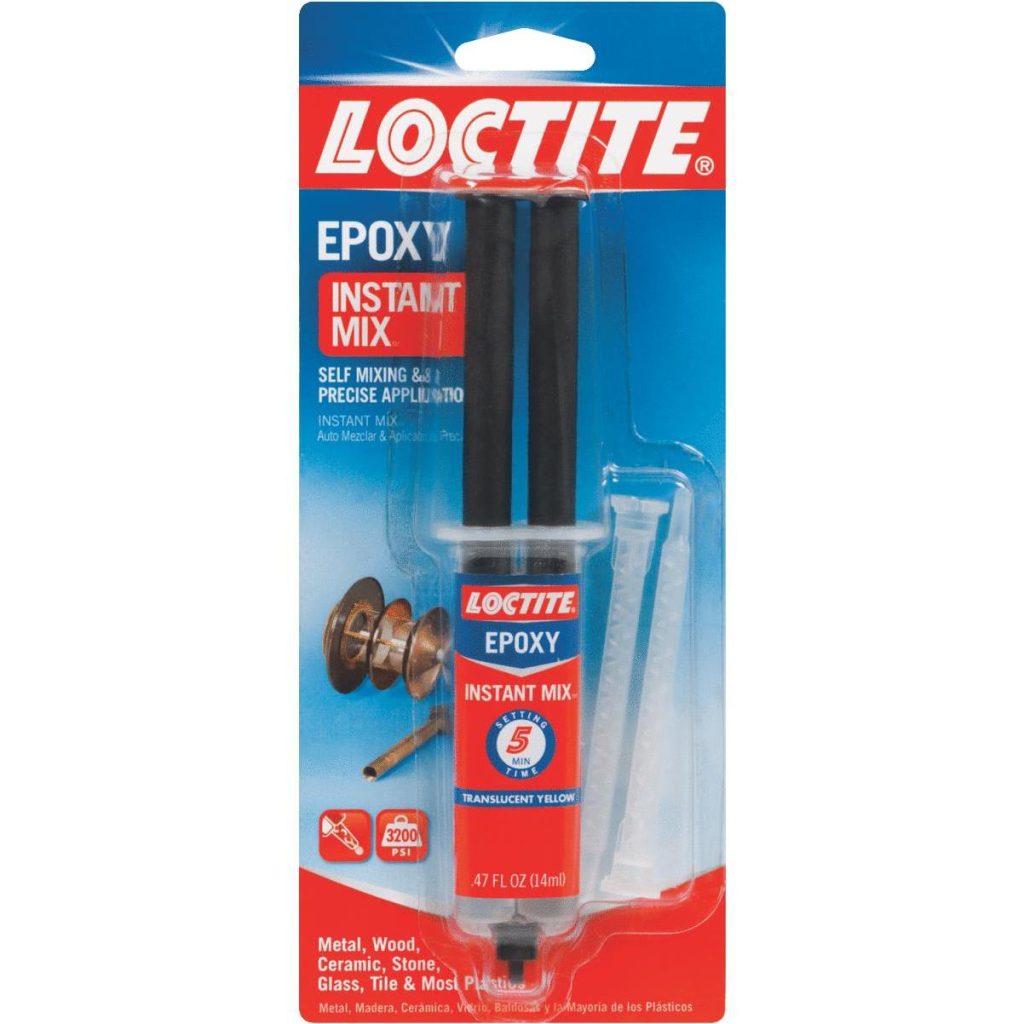 Loctite Epoxy Instant Mix with two nozzles